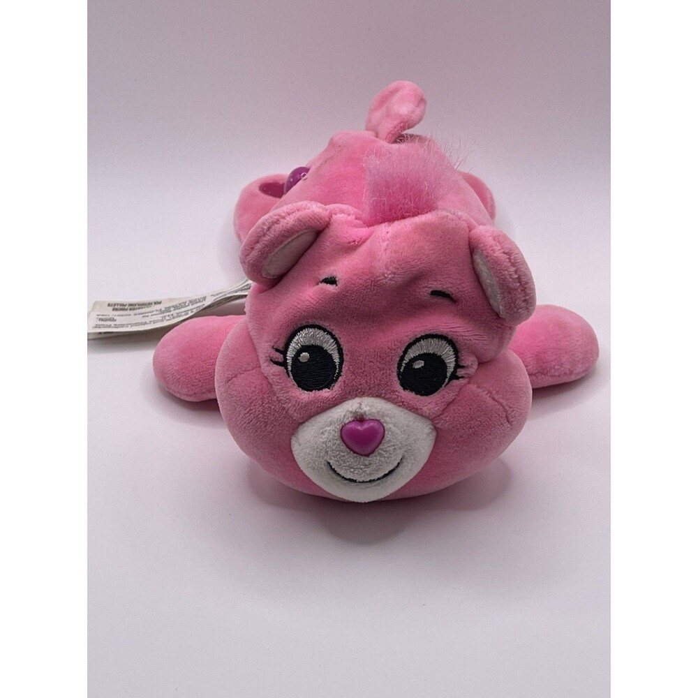 Care Bears Cutetitos Cheer Bear Plush Bearito Pink Bean Filled Toy 7"